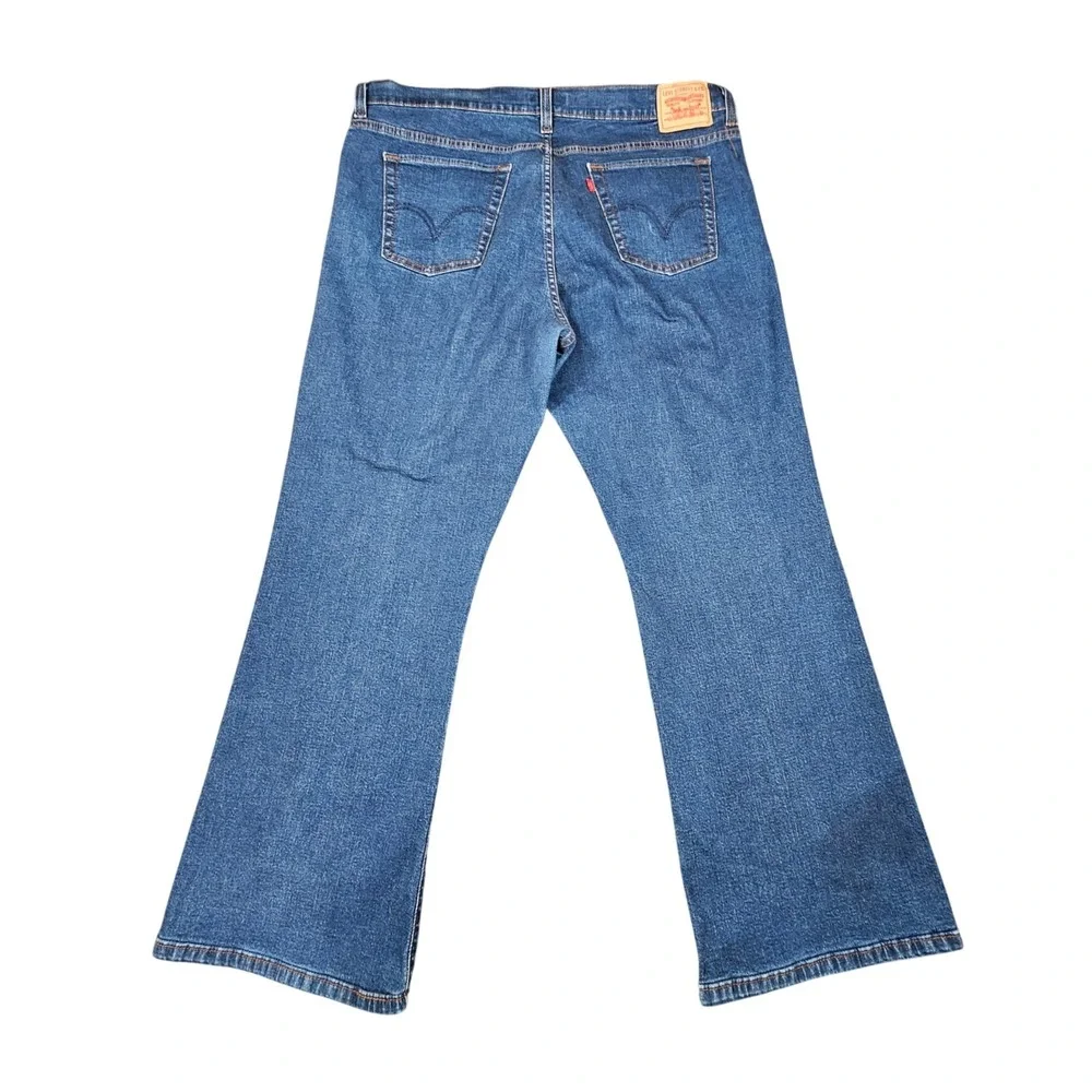 Y2K 2007 Levi's 512 Perfectly Slimming Bootcut Jeans‎ Women's 22S Plus Size Blue